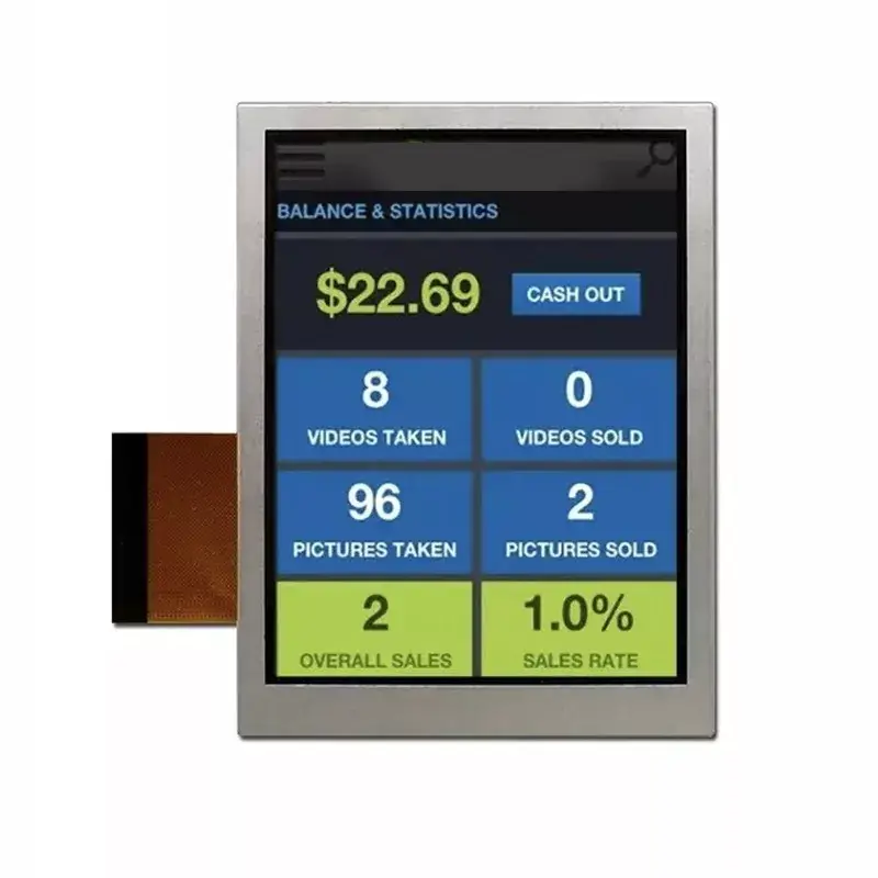3.5 '' 480x640 TN TFT modul