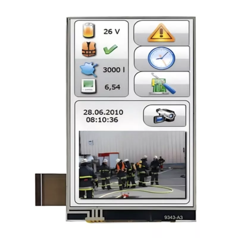 3,97 '' 480x800 uporovni modul IPS TFT TFT