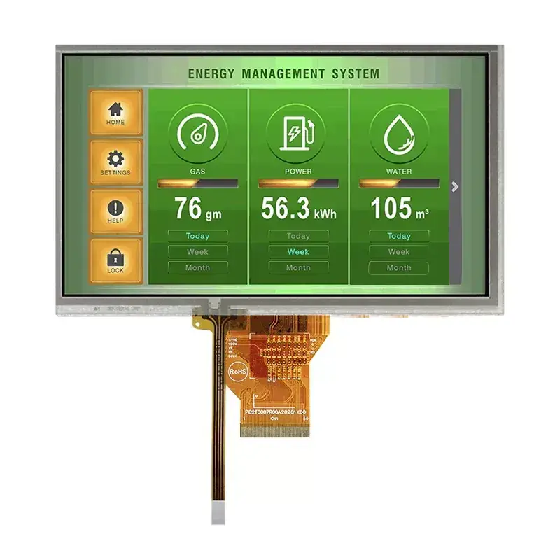 7 -palčni ips uporovni modul TFT