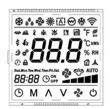 VA negativni LCD modul